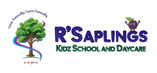 R' Saplings KidZ PreSchool & DayCare Logo